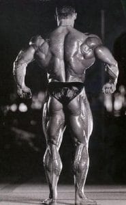 Dorian Yates Back While Posing