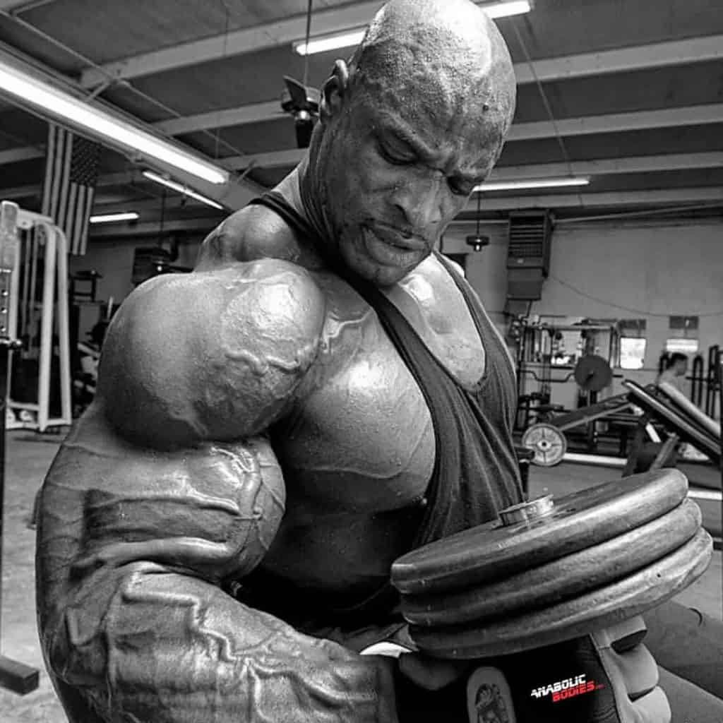 Is Ronnie Coleman using Trenbolone?