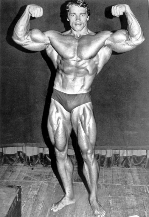Arnold Schwarzenegger physique 1974