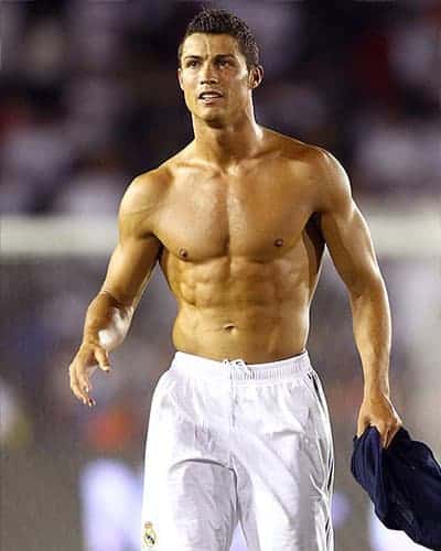 Cristiano Ronaldo physique