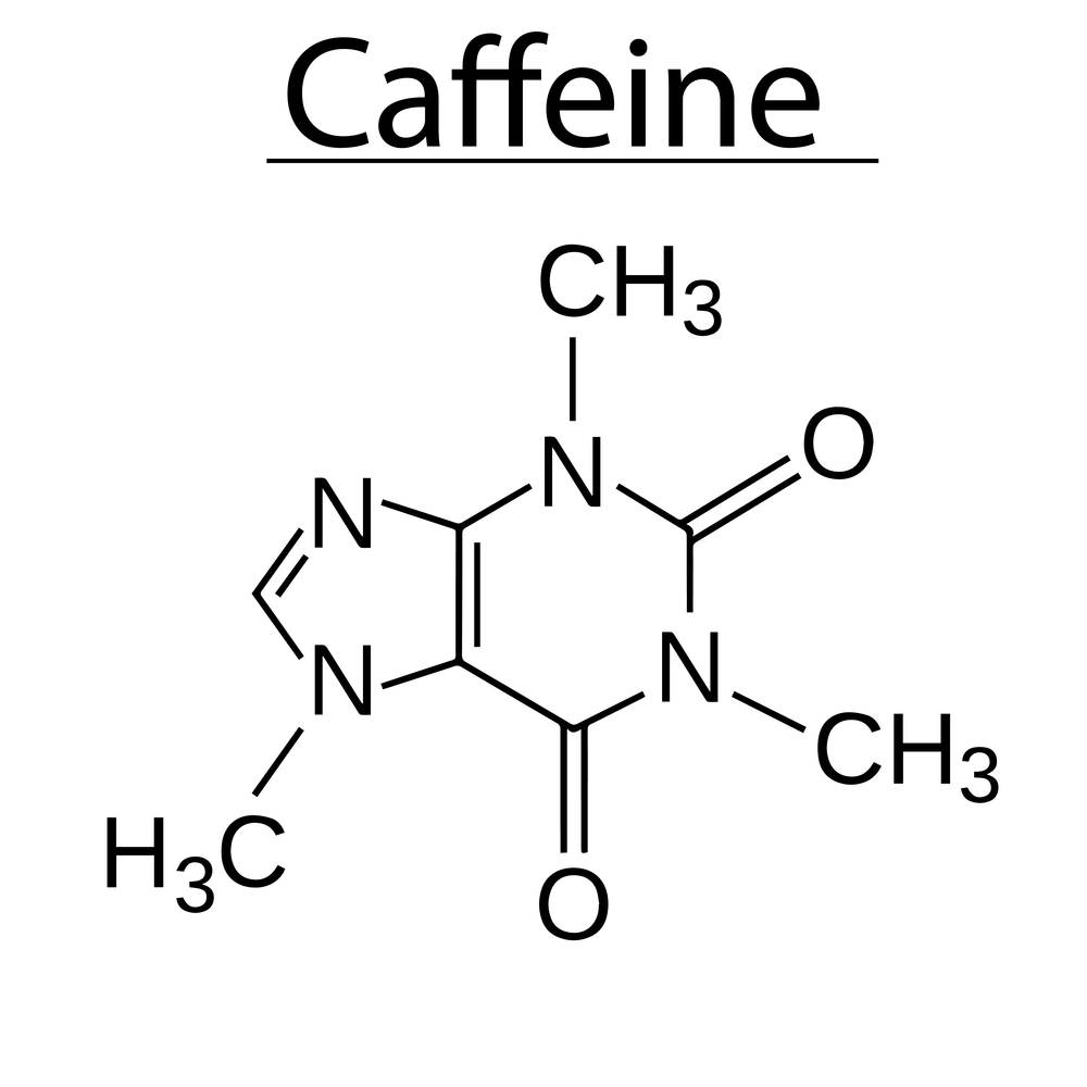 caffeine molecule